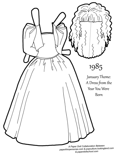 Wig Coloring Page at GetDrawings | Free download
