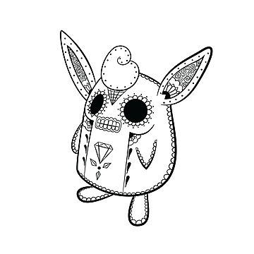 360x360 Wigglytuff De Los Muertos Pokemon Day Of The Dead Mashup