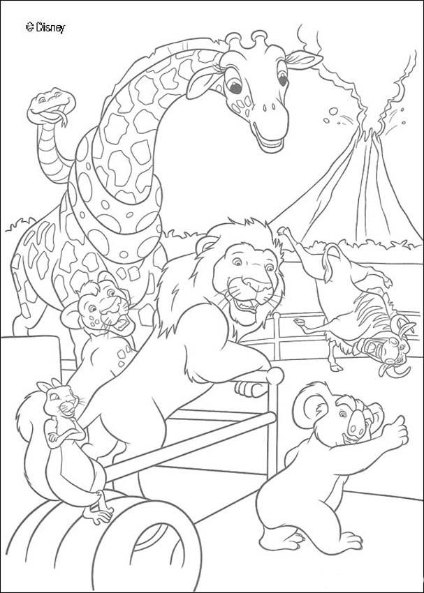 607x850 The Wild Coloring Book Pages