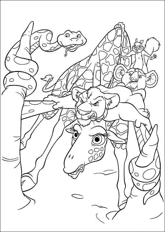 567x794 Coloring Page Disney Coloring Page The Wild