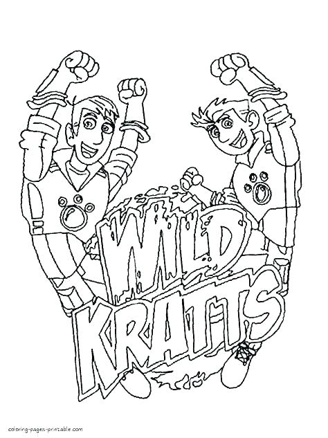474x633 Wild Kratts Coloring Pages To Print Wild Coloring Pages Wild