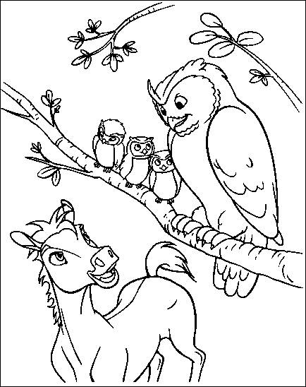 434x548 Coloring Pages Spirit The Wild Horse
