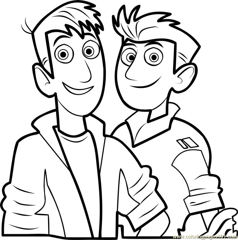 793x800 Wild Kratts Coloring Page