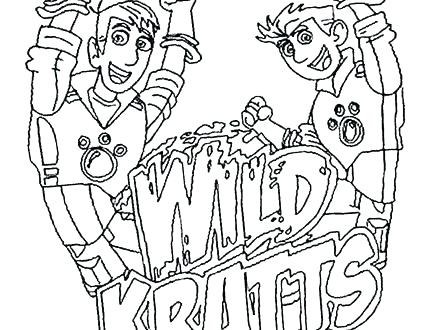 440x330 Wild Kratts Coloring Pages To Print Wild And Rhinoceros Coloring