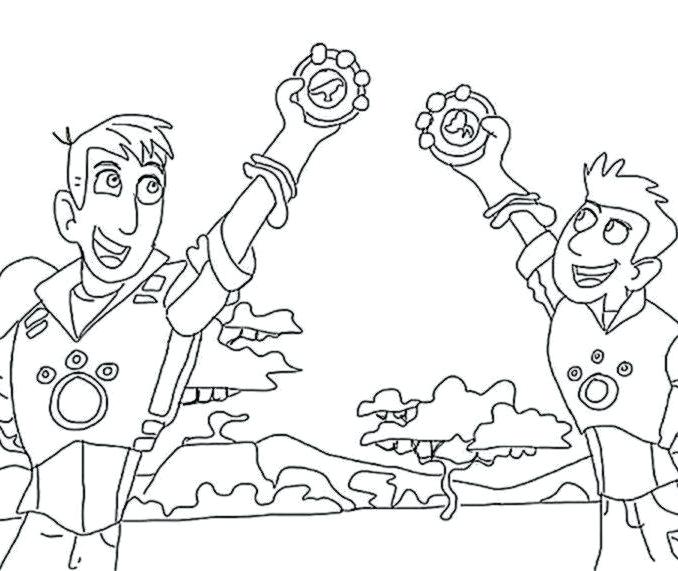 678x571 Wild Kratts Coloring Pages To Print Wild Coloring Pages Coloring