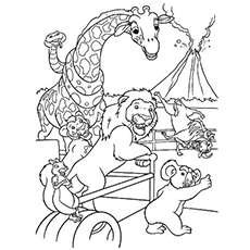 230x230 Wild Kratts Coloring Pages