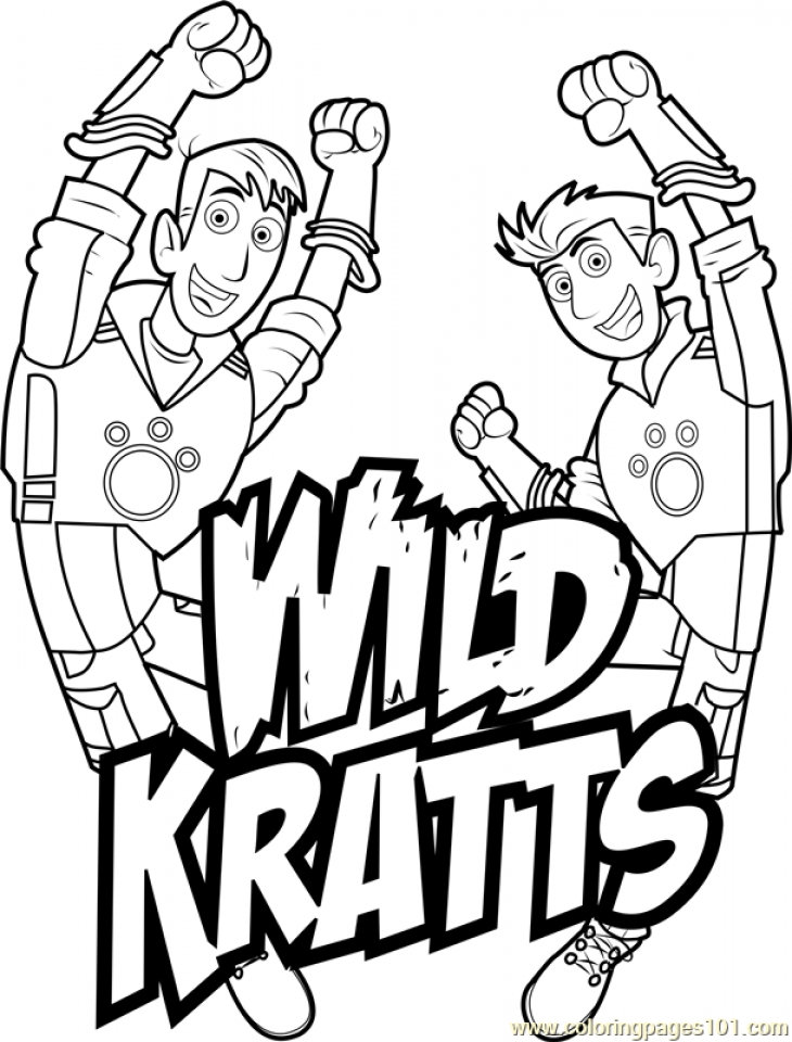 730x960 Wild Kratts Coloring Pages