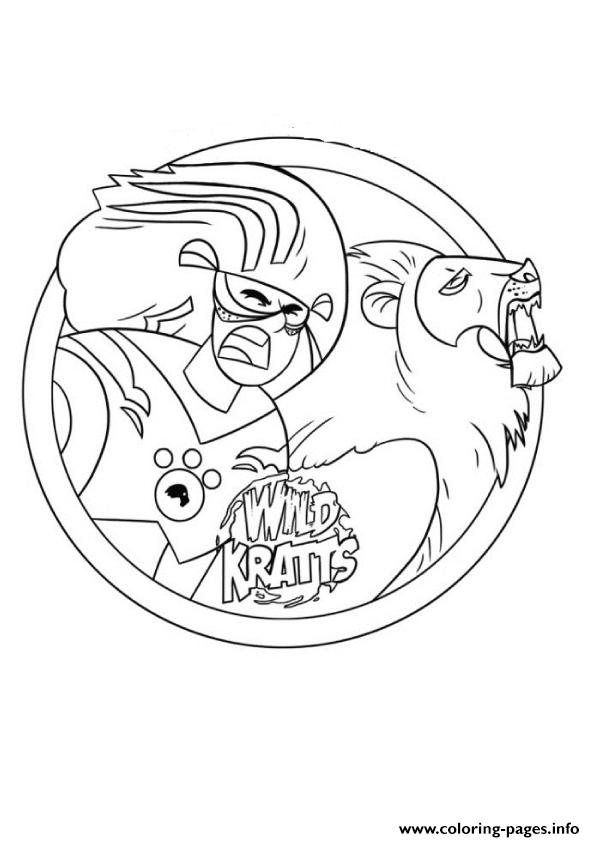 595x842 Wild Kratts Printable Coloring Pages Printable