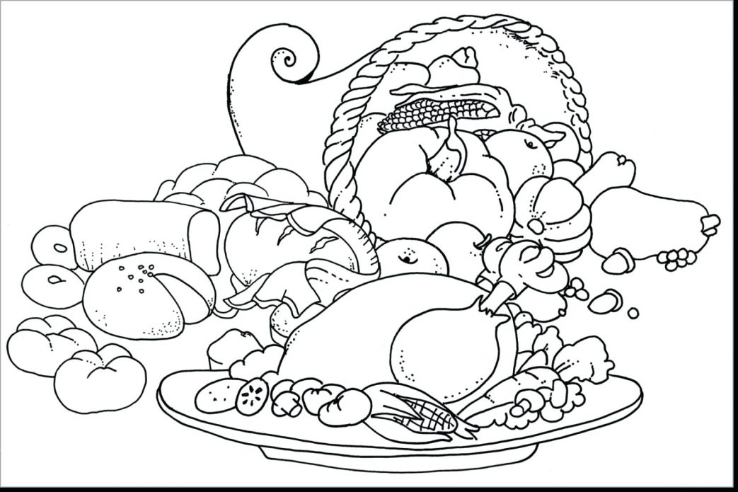 1043x695 Coloring Pages Wild Turkey Thanksgiving Draw So Cute Printable