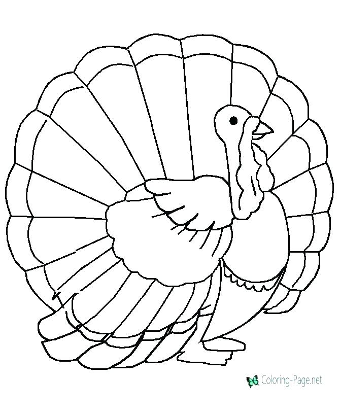 670x820 Wild Turkey Coloring Pages Printable Kids Coloring Turkey
