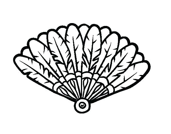 600x470 Coloring Page Of Turkey Feather Coloring Page Feather Coloring