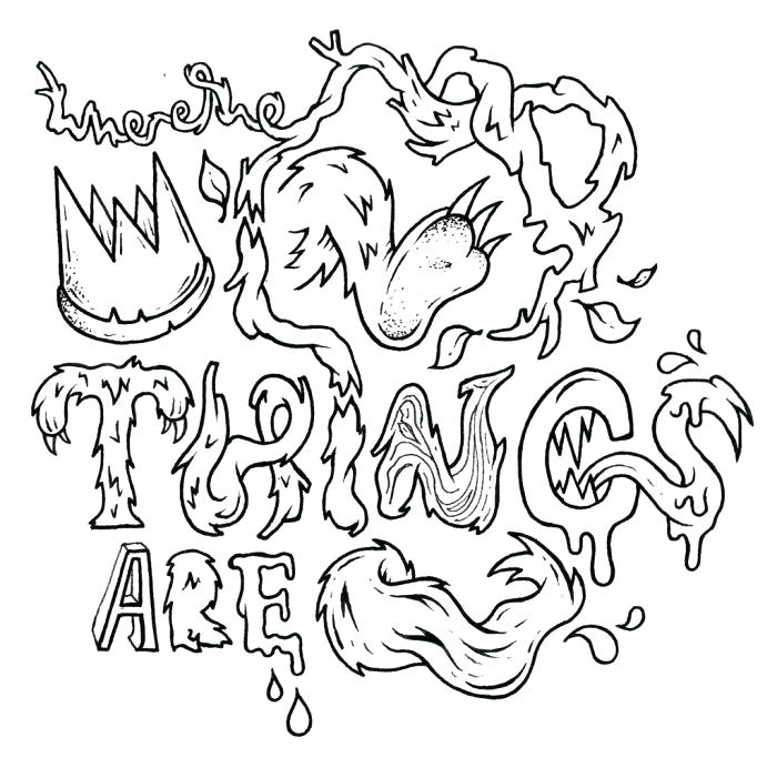 700x683 Where The Wild Things Are Coloring Page Coloring Pages Gallery