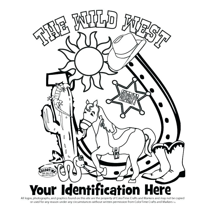 800x800 Wild West Coloring Sheets Wild West Coloring Pages Western
