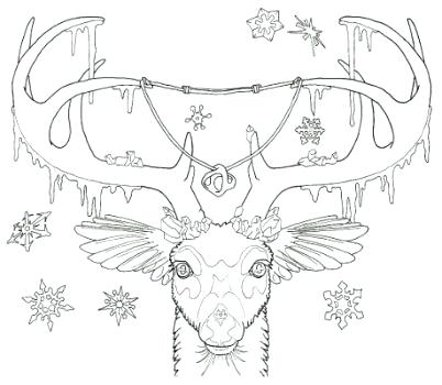402x350 Buck Coloring Pages Whitetail Buck Coloring Page Deer Pages Buck