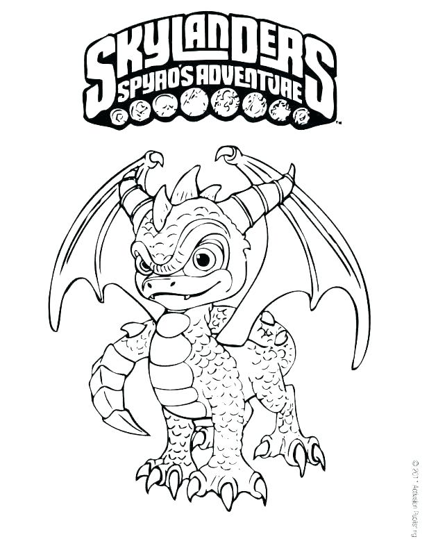 618x799 Skylander Coloring Pages To Print