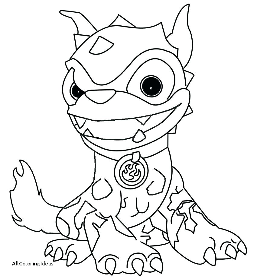 850x925 Skylanders Coloring Page