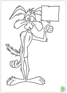 235x327 Coyote Looney Tunes Coloring Pages Coloring Page