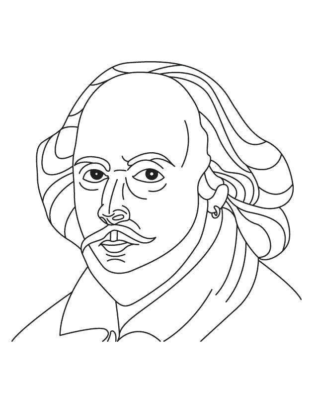 630x810 William Shakespeare Coloring Page Click Romeo And In The Garden