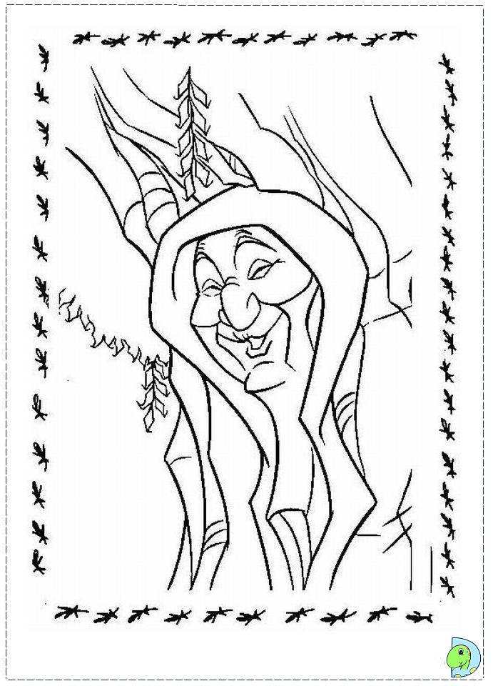691x960 Grandmother Willow Coloring Pages