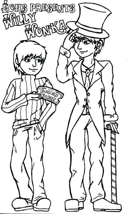 432x720 Willy Wonka Coloring Pages Willy Coloring Pages A Coloring Sheet