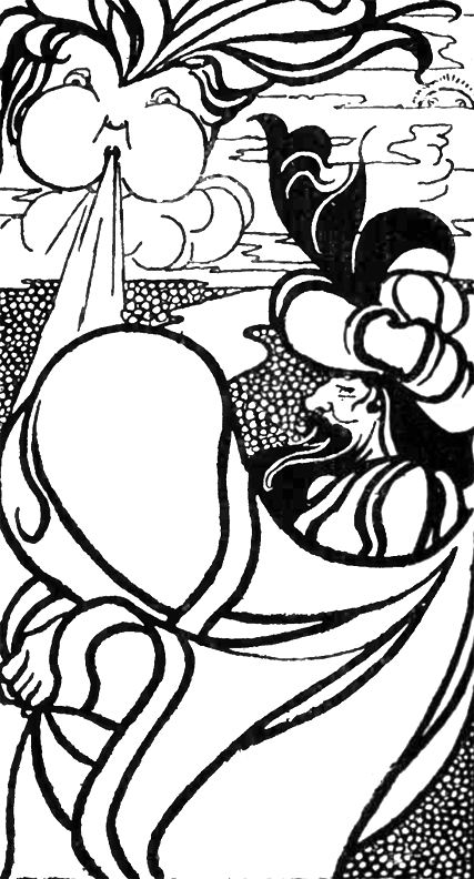 427x792 King In Medieval Times With Wind Blowing Coloring Book Page