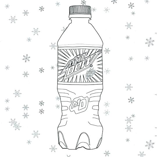 540x540 Water Bottle Coloring Page Water Bottle Coloring Page Water
