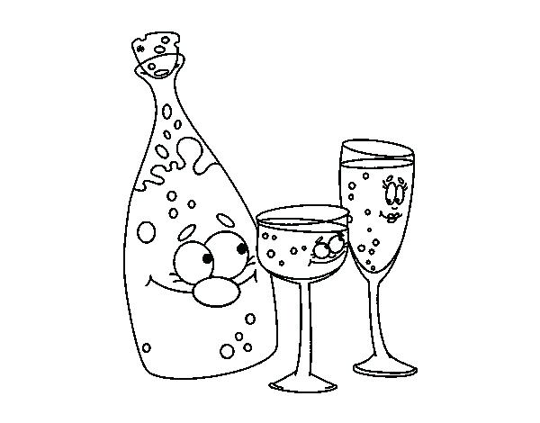 600x470 Wine Glass Coloring Page Wine Bottle Coloring Pages Online