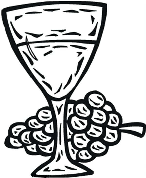 600x728 Wine Glass Coloring Page French Glass Of French Wine Coloring Page