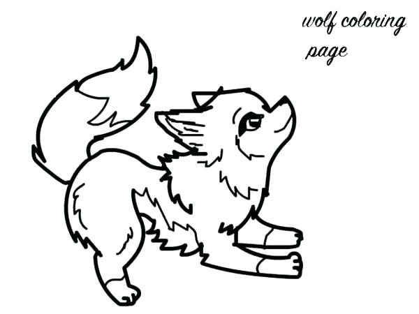 600x450 Wolf Coloring Pages For Adults