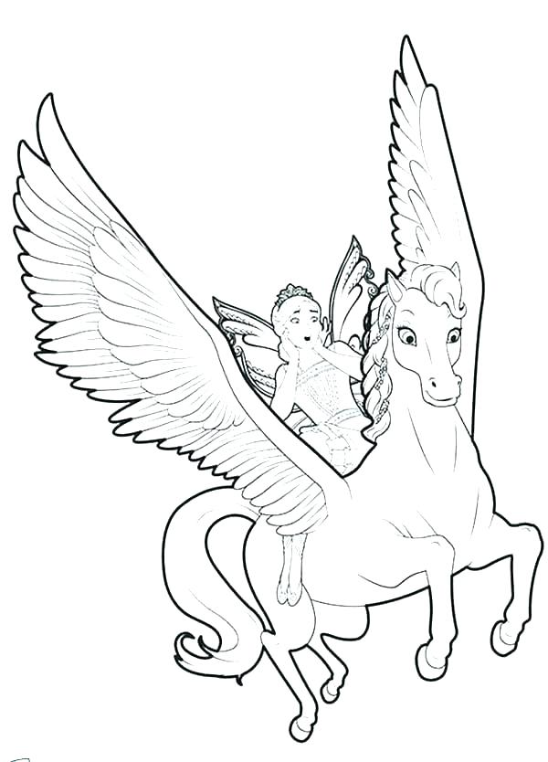 600x834 Coloring Pages Wings S Coloring Pages Unicorn Pegasus