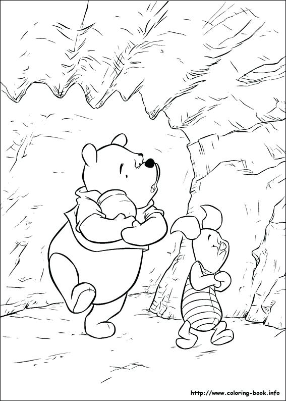 567x794 Pooh Coloring Pages Index Coloring Pages Pooh Thanksgiving