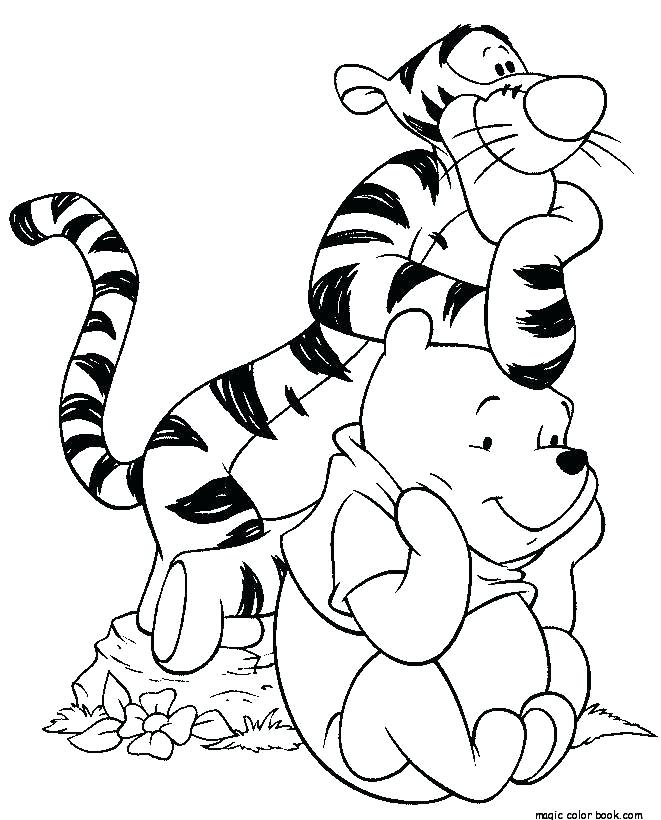 661x820 Winnie The Pooh Coloring Pages