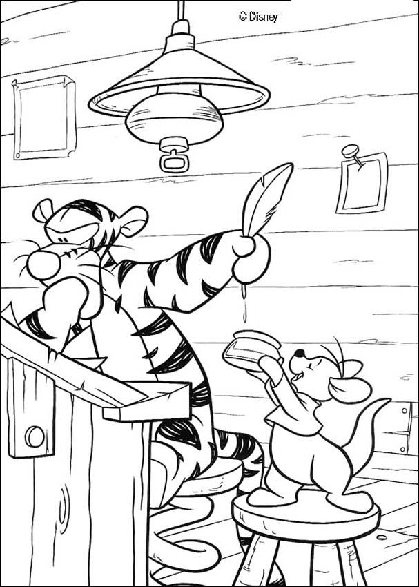 607x850 Winnie The Pooh Coloring Pages