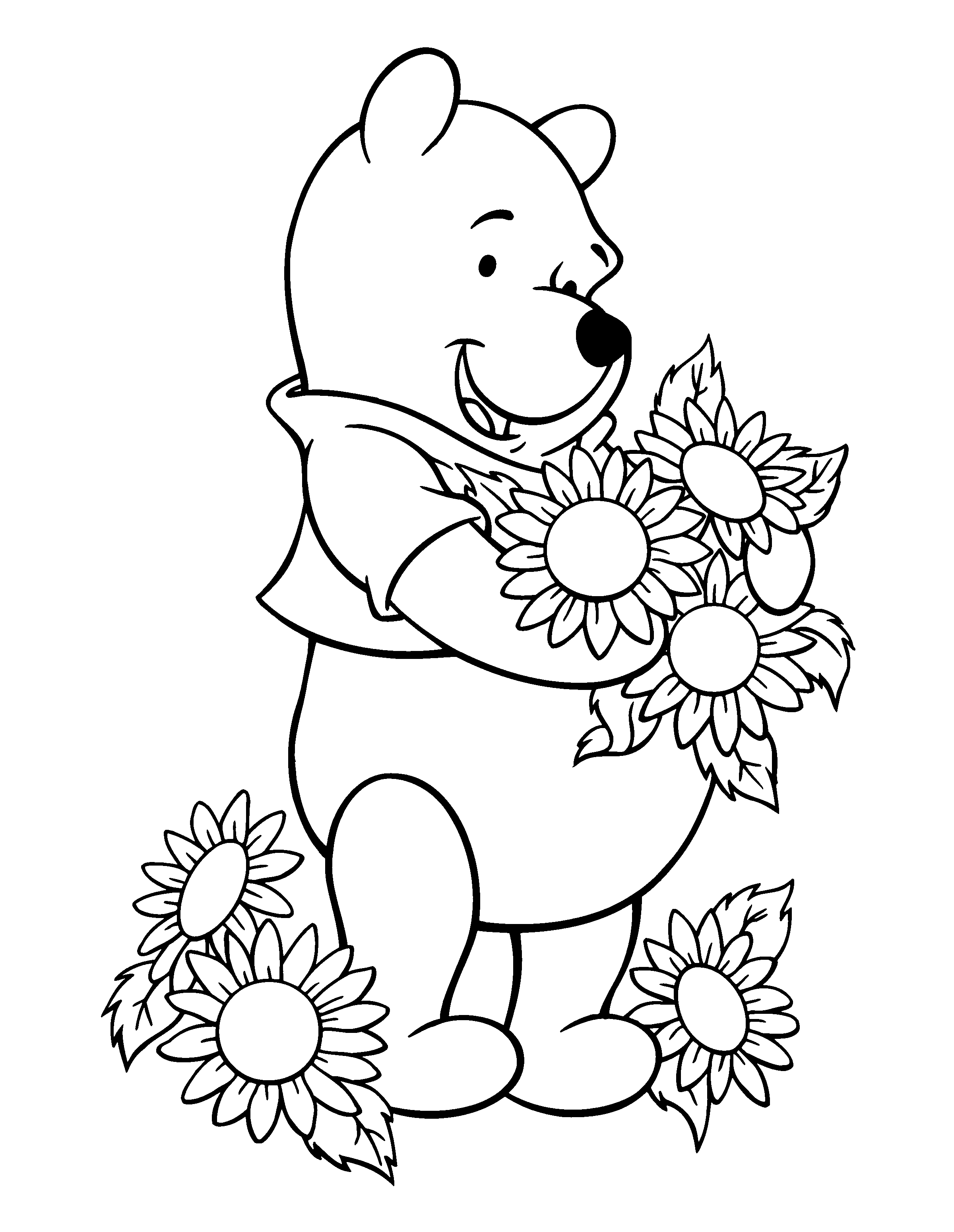 2400x3100 Winnie The Pooh Coloring Pages Activity Featuring Inside Veles