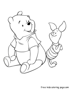 293x377 Coloring Pages Of Winnie The Pooh And Pigletfree Printable