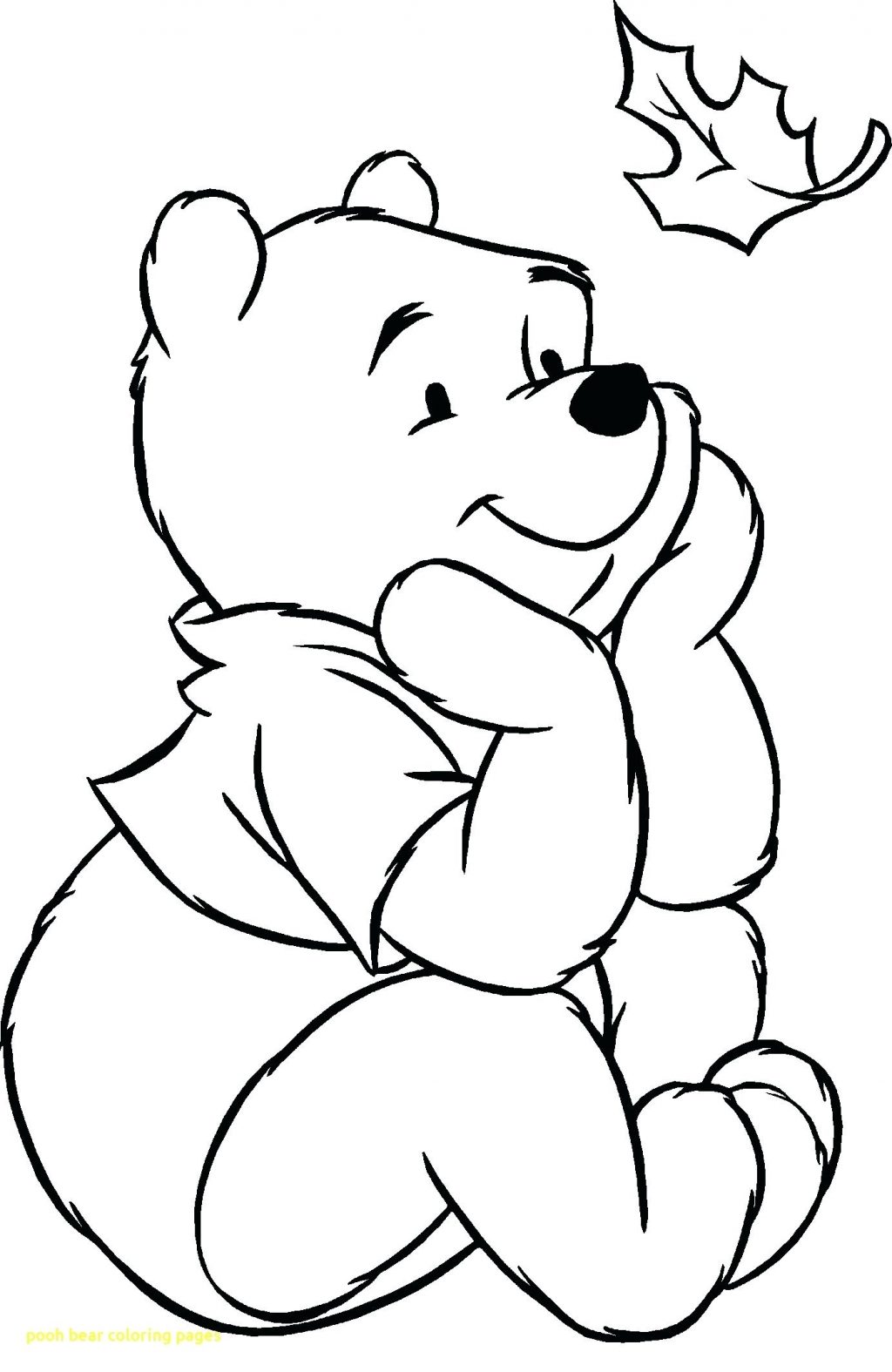 1024x1575 Coloring Pages Tigger Coloring Pages Pooh Bear With Simply