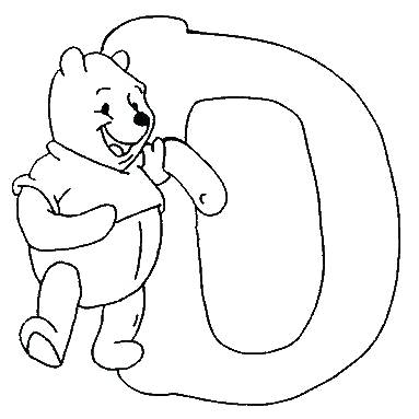 383x383 Winnie The Pooh Characters Coloring Pages