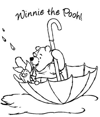 344x400 Winnie The Pooh Christmas Coloring Pages