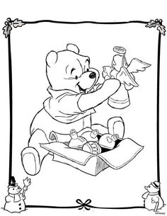236x305 Winnie The Pooh Christmas Printables Christmas Colors, Adult
