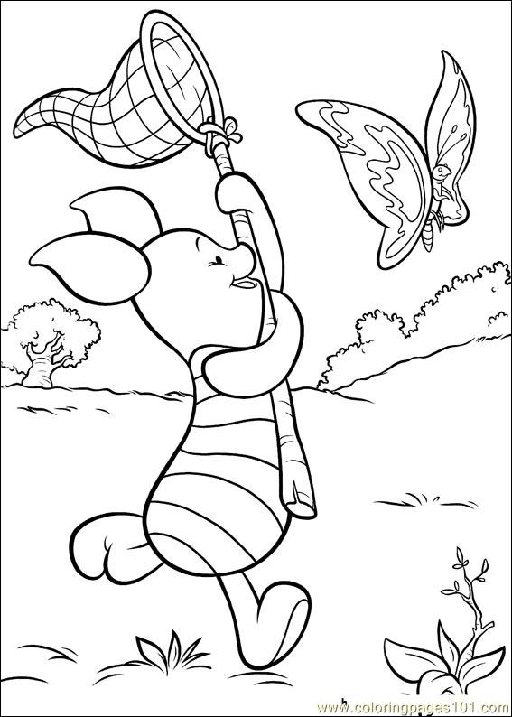 567x794 Winnie The Pooh Coloring Page