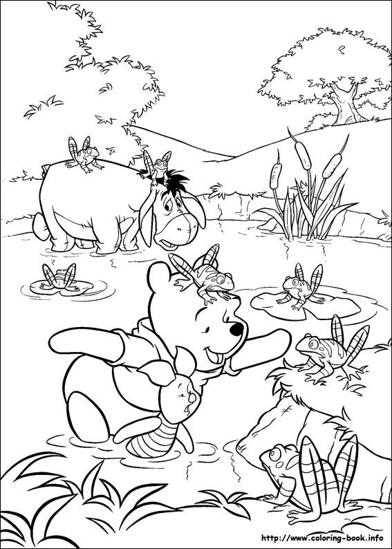 567x794 Winnie The Pooh Coloring Pages On Coloring