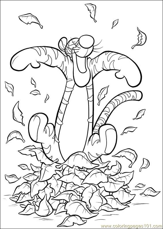 567x794 Winnie The Pooh Coloring Page