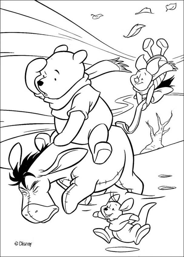 607x850 Winnie The Pooh Coloring Pages