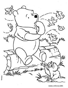 236x305 Winnie The Pooh And Friends Fall Coloring Page Embroidery, Adult