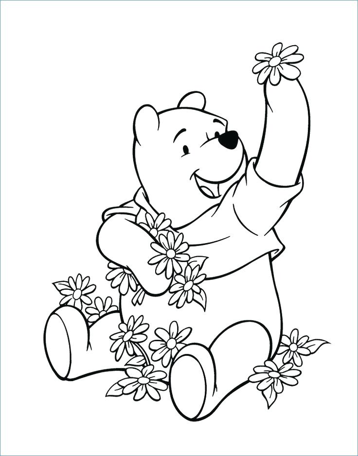 736x938 Scare Tiger Coloring Pages Best The Pooh Coloring Page Images