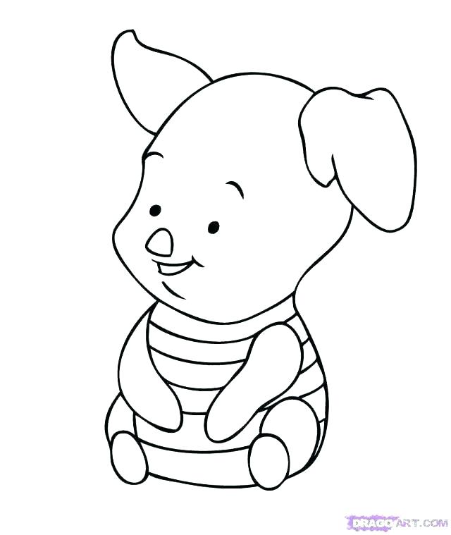 Winnie The Pooh Piglet Coloring Pages at GetDrawings | Free download