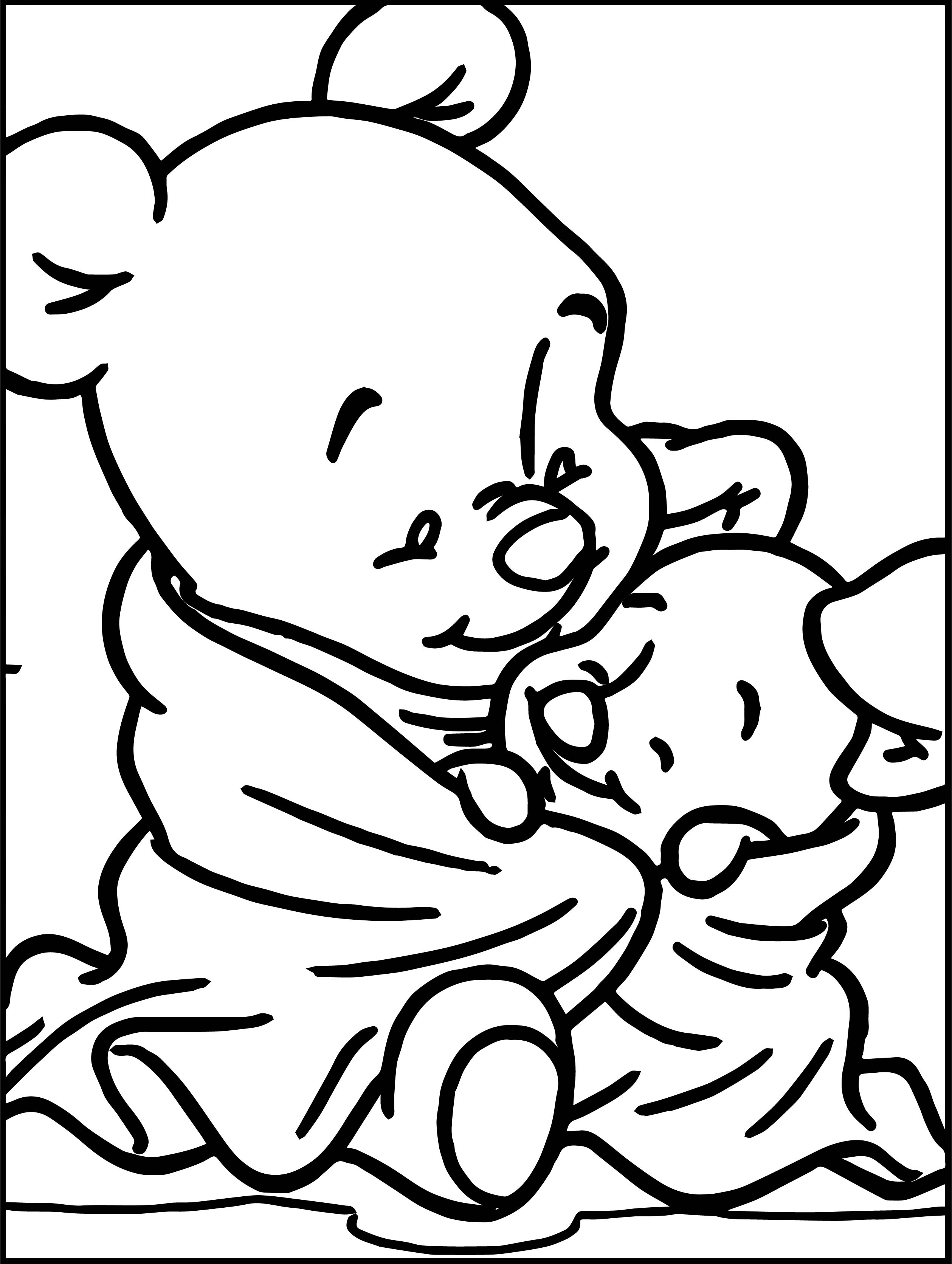 2518x3344 Baby Winnie The Pooh Baby Piglet Coloring Page Wecoloringpage
