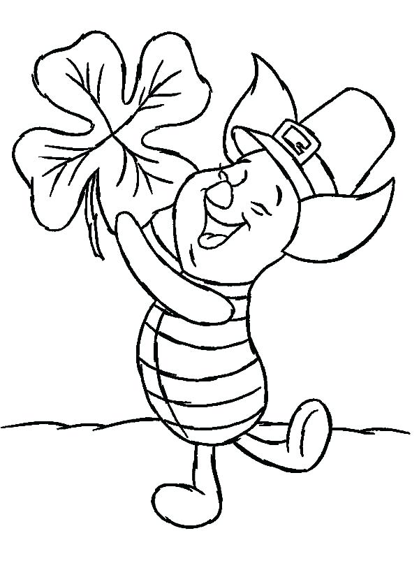 600x813 Piglet Coloring Page