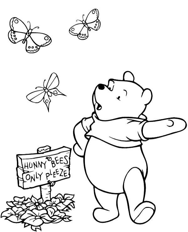 600x740 Winnie Printable Coloring Page To Print Or Download For Free