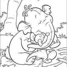 220x220 Tigger Pounces On Rabbit Coloring Pages